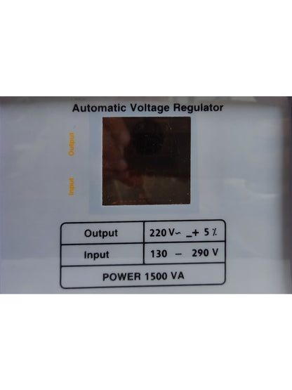 Régulateur de tension ENERJİTEM 1500VA pour chaudière et réfrigérateur, ENERJITEM1500VA
