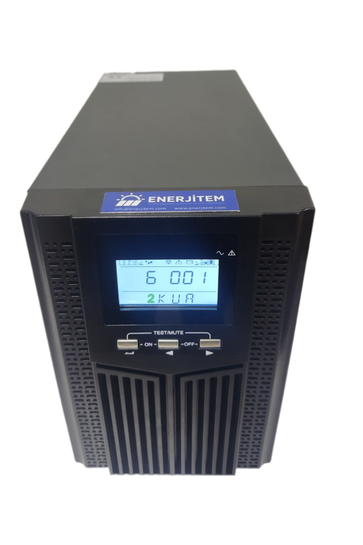 ENERJİTEM 2 Kva Ups Uninterruptible Power Supply, Ups Power Supply Microprocessor control, high security