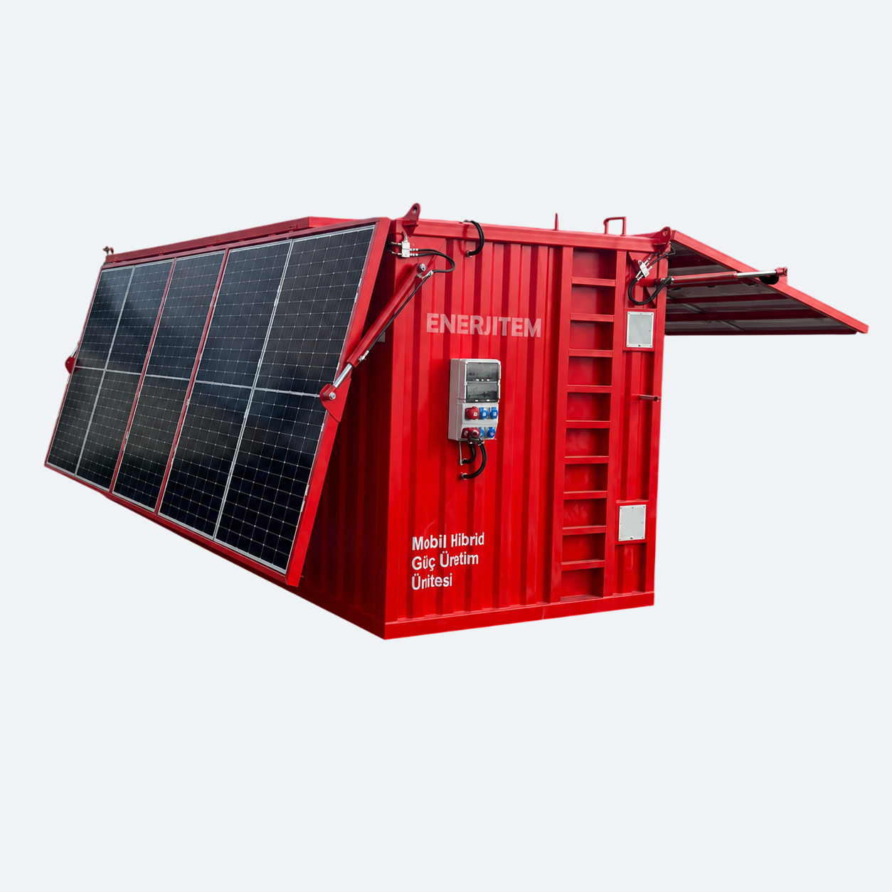 ENERJİTEM Système de stockage d'énergie hybride mobile 500 kWh