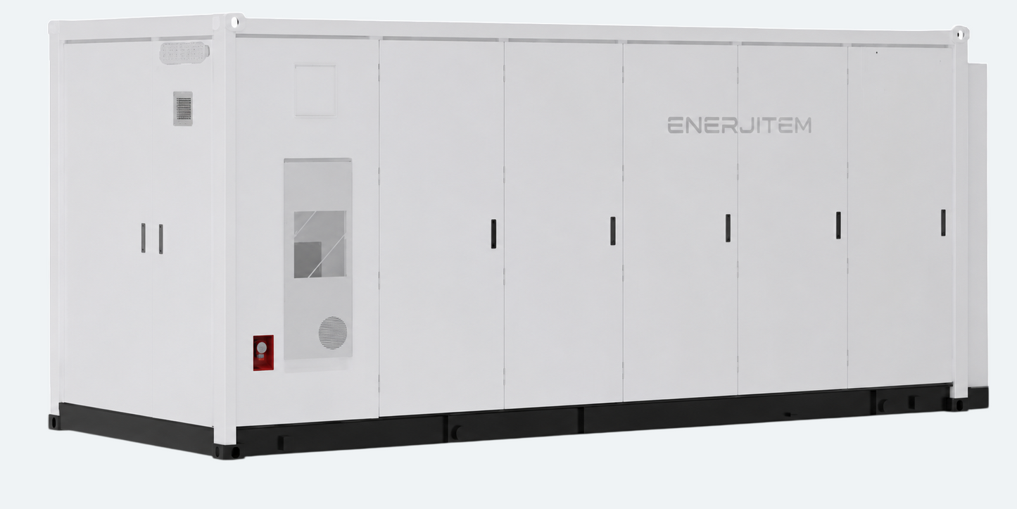 ENERJİTEM حاوية بطاريات عالية الجهد مبردة بالسائل 2 ميجاواط ساعة