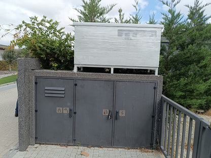Enerjitem IP65 outdoor 200 Kva special production, Side design voltage regulator, Voltage Stabilizer, servo controlled