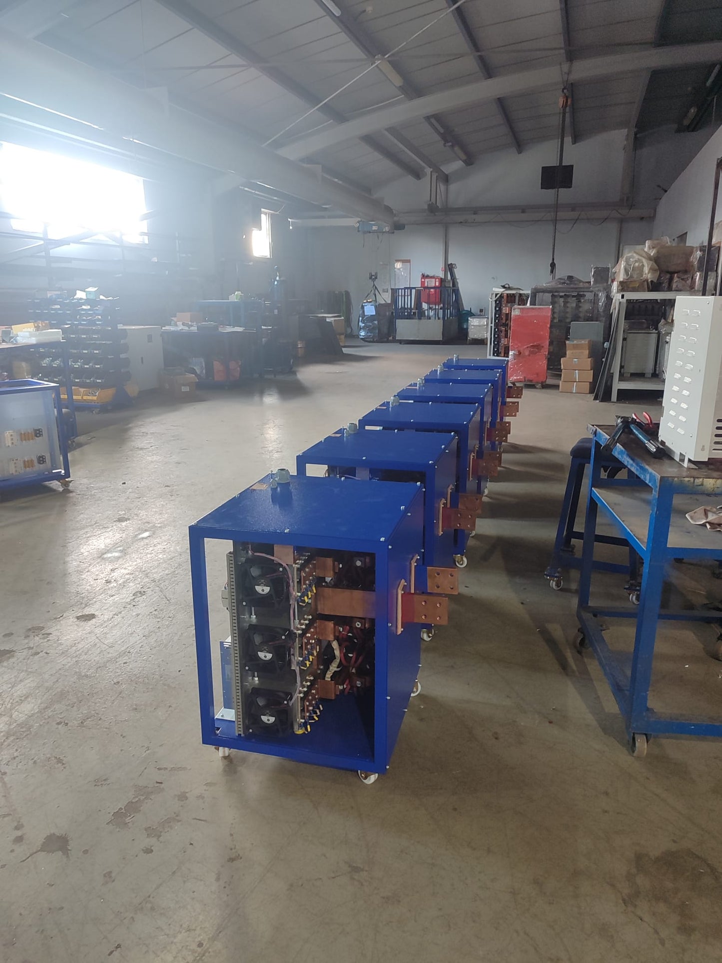 Enerjitem 380-400 vac three phase Coating rectifier, Plating rectifier, Output: 0-12 VDC 500 Ah