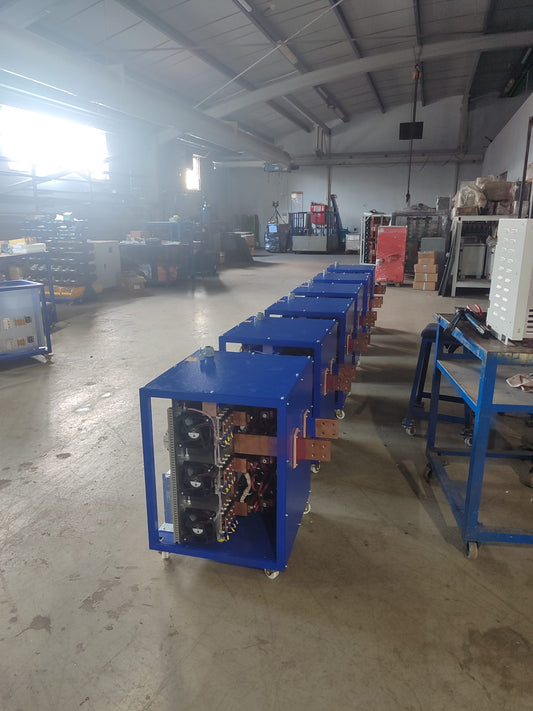 Enerjitem 380-400 vac three phase Coating rectifier, Plating rectifier, Output: 0-12 VDC 1000 Ah