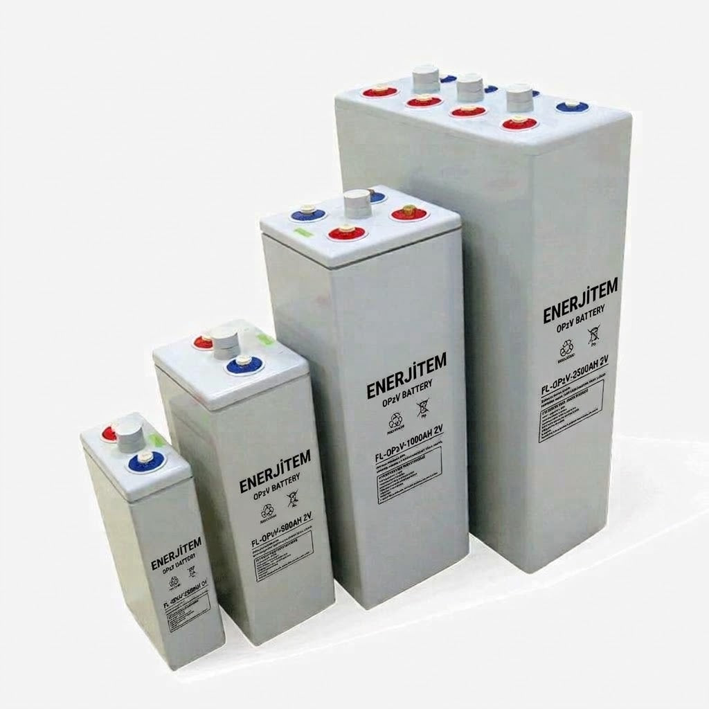 Batterie tubulaire au gel Energetim OPzV 2V 2000Ah – Solution de stockage d'énergie haute capacité
