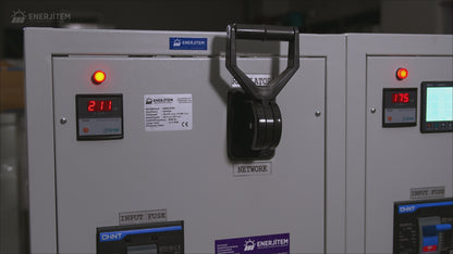 Enerjitem Static Voltage Regulator 150 Kva Three Phase, Special Production, Very Quiet, Thyristor controlled