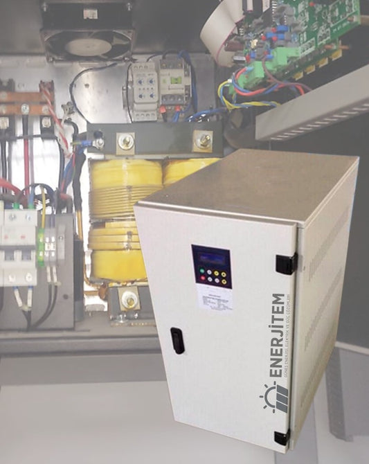 Enerjitem Three Phase Rectifier, battery Charger, 380 Vac Input / 110 Vdc 150 Ah Output