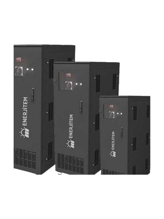 Régulateur de Tension Statique Enerjitem 75 Kva Triphasé, Production Spéciale, Très Silencieux, Contrôlé par Thyristor