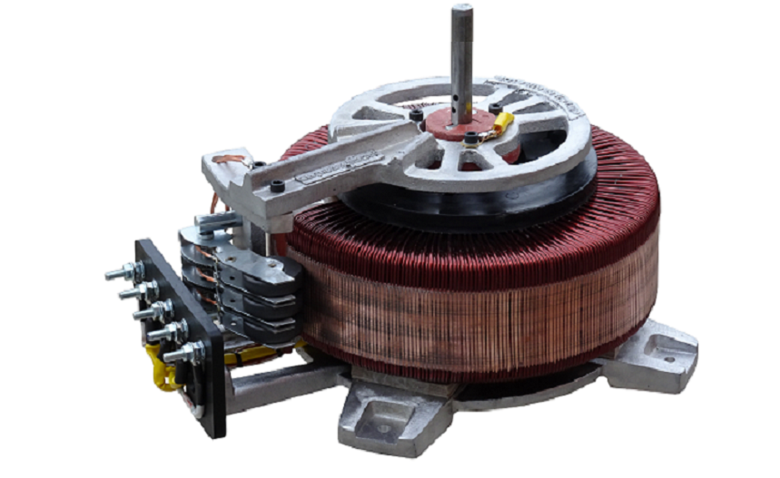 Enerjitem 10 Kva Variac, voltage regulator spare parts, bare, COPPER