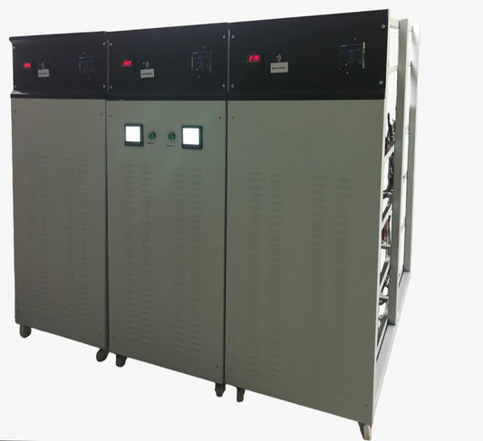Enerjitem 100 kva 0-300 V p-n, 0-516 V p-p Test Variac,WITH BUTTON, WITH SCREEN.Voltage Adjustment,threephase